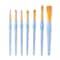 9 Pack: Golden Taklon Flat Variety Brush Set by Craft Smart®
